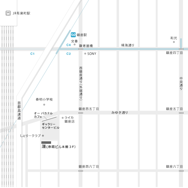 古裂古美術 蓮 マップ